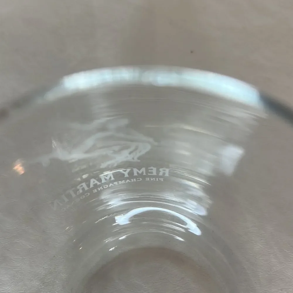 Remy Martin Fine Champagne Cognac Rock Glass 12 Oz  2 3/4 In Round 3 1/2 In Tall